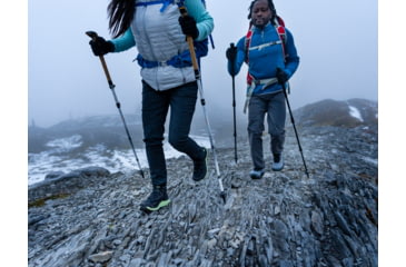 Image of Topo Athletic Trailventure 2 Hiking Boots - Womens, Black/Mint, 10.5, W053-105-BLKMNT