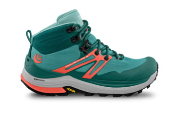Image of Topo Athletic Trailventure 2 Hiking Boots - Womens, Teal/Coral, 8.5, W053-085-TEACOR