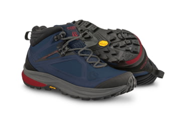 Image of Topo Athletic Trailventure Trailrunning Shoes - Mens, Navy/Red, 9 US, M036-090-NAVRED