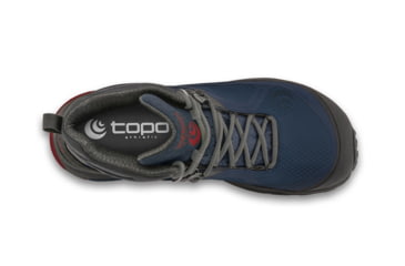 Image of Topo Athletic Trailventure Trailrunning Shoes - Mens, Navy/Red, 9 US, M036-090-NAVRED