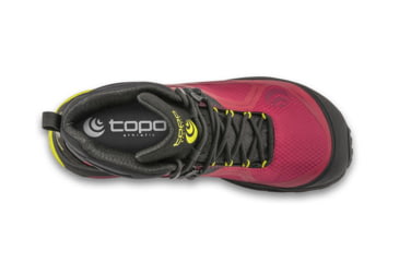 Image of Topo Athletic Trailventure Trailrunning Shoes - Womens, Raspberry/Black, 7 US, W036-070-RASBLK
