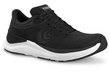 Image of Topo Athletic W-Ultrafly 4 Shoes - Womens, Black/White, 7.5, W056-075-BLKWHT