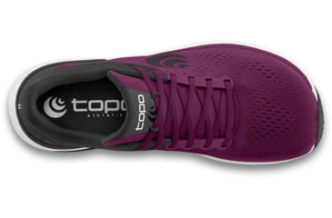 Image of Topo Athletic W-Ultrafly 4 Shoes - Womens, Wine/Black, 9, W056-090-WINBLK