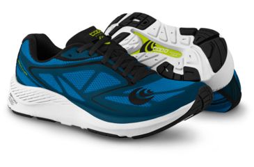 Image of Topo Athletic Zephyr Road Running Shoes - Mens, Blue/Black, 9 US, M037-090-BLUBLK