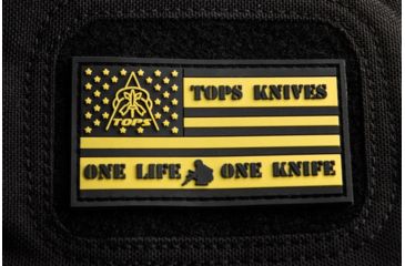 Image of TOPS Knives Flag Patch, 3D Effect, PATCH-02