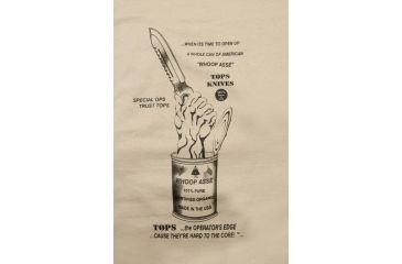 Image of Tops Knives Operator T-Shirt, Tan, Large, TS-OPLG