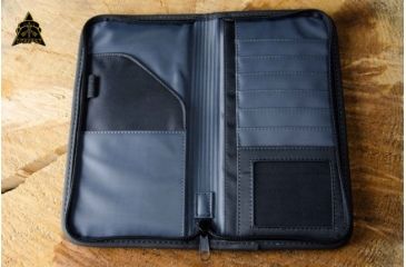 Image of Tops Knives Trekker Passport Wallet, Black, TRKW-01