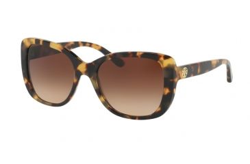 Image of Tory Burch TY7114 Sunglasses 149974-53 - Tokyo Tortoise Frame, Brown Gradient Lenses