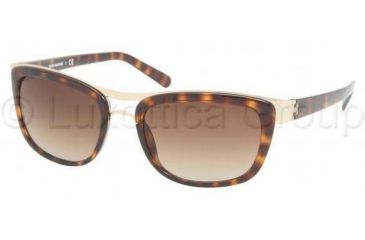 Image of Tory Burch TY9008 Sunglasses 510/13-5419 - Tortoise Brown Gradient