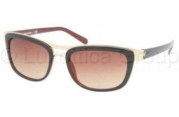 Image of Tory Burch TY9008 Sunglasses 513/13-5419 - Putty/Bronze Brown Gradient