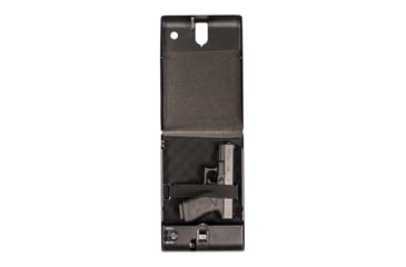 Image of Tracker Safe Single Pistol Safe-Biometric Lock, 10.75in, Black, SPS-03B