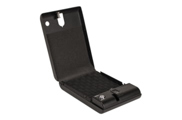 Image of Tracker Safe Single Pistol Safe-Biometric Lock, 10.75in, Black, SPS-03B