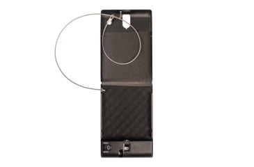 Image of Tracker Safe Single Pistol Safe-Biometric Lock, 10.75in, Black, SPS-03B