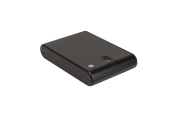 Image of Tracker Safe Single Pistol Safe-Biometric Lock, 10.75in, Black, SPS-03B