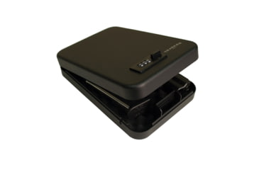 Image of Tracker Safe Small Portable Safe, Combo Lock, Black, SPS-01