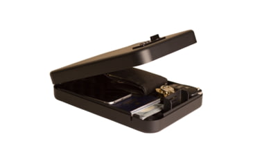 Image of Tracker Safe Small Portable Safe, Combo Lock, Black, SPS-01