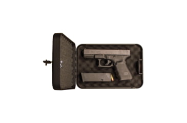 Image of Tracker Safe Small Portable Safe, Key Lock, Black, SPS-02