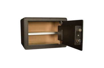 Image of Tracker Safe Steel Safe w/Biometric Lock, 10in, Black, S10-B2