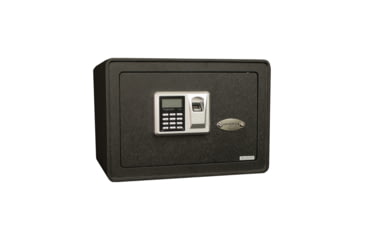Image of Tracker Safe Steel Safe w/Biometric Lock, 10in, Black, S10-B2