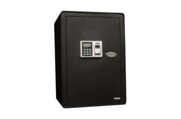 Image of Tracker Safe Steel Safe w/Biometric Lock, 19.6in, Black, S19-B2