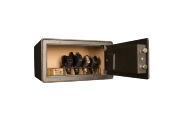 Image of Tracker Safe Steel Safe w/Biometric Lock, 7.75in, Black, S8-B2