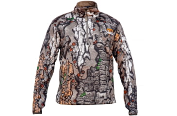 Image of Treezyn LS 1/4 Zip Pullover - Mens, Late Seezyn Brown, Extra Large, MLS16-5 XL