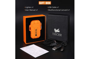Image of Tricer Arc Lighter, Orange, AL- LTR - 1