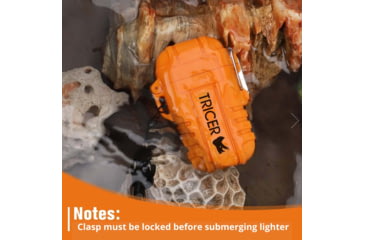 Image of Tricer Arc Lighter, Orange, AL- LTR - 1