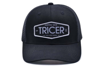 Image of Tricer Classic Patch Hat, Black, HT-CLBL