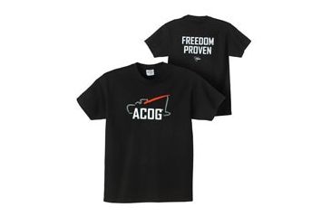 Image of Trijicon Short Sleeve Graphic T-Shirt w/Freedom Tagline - Large, Black AP41L