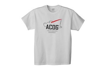 Image of Trijicon Short Sleeve Graphic T-Shirt w/Survey Tagline - Large, White AP36L
