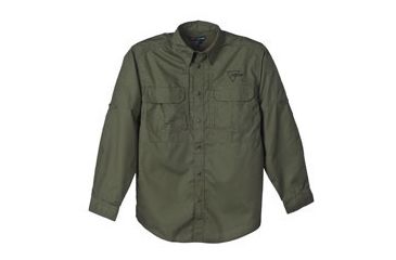 Image of Trijicon Long Sleeve Tactical Shirt with Logo, Green, X-Large AP32-XL