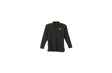 Image of Trijicon Perform Logo Long Sleeve Polo - Men's, Black, 2XL TRJAP252XL