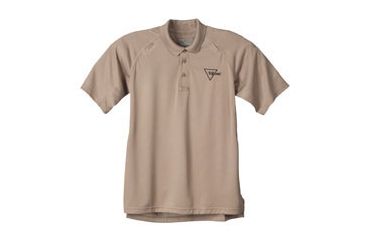 Image of Trijicon Performance Polo Short Sleeve Shirt - XXXL, Khaki AP23XXXL