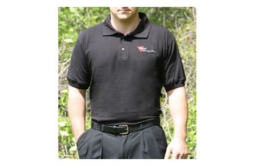 Image of Trijicon Polo Shirt w/2 Color Trijicon Logo - XL, Black AP19XL