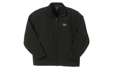 Image of Trijicon Men's Soft Shell Lined Jacket w/ Trijicon Logo, Black, Medium AP49M