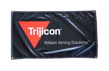 Image of Trijicon Vinyl 2/C Logo Banner with Grommets, Outdoor, Rope, 36in.x60in. PR50