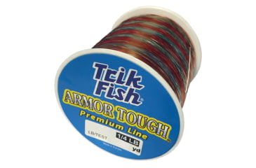 Image of Trik Fish Armor Tough Mono Line-1/4lb 12lb 1080yd Camo, 014LB01205