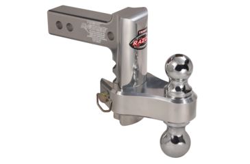 Image of Trimax Razor 6in Aluminum Adjust Hitch-Dual Ball w/Double Tow Balls 4010228
