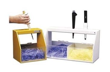 Image of Tripp Pipettor Workstations, TrippNT 50024 Double Bin, White