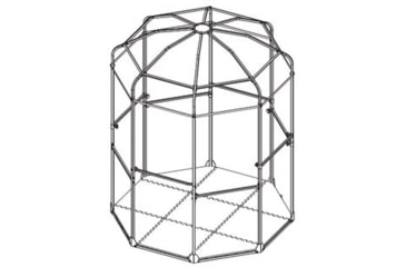 Image of Trophy Treestands Dlux Blind, Trophy Bark Pattern - Brown, 7ft, TT818