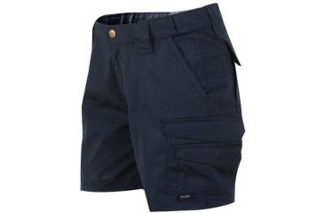 Image of Tru-Spec 24-7 Ladies 6in. Shorts Poly/Cotton Rip-Stop, Navy, 0 1196001