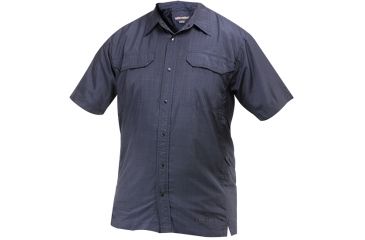 Image of Tru-Spec 24-7 Camp Shirt 100% Poly, Navy, XLarge Regular 1235006