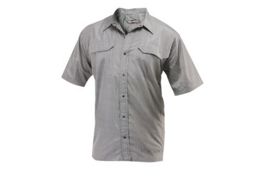 Image of Tru-Spec 24-7 Camp Shirt 100% Polyester, Charcoal, 2XLarge Regular 1233007