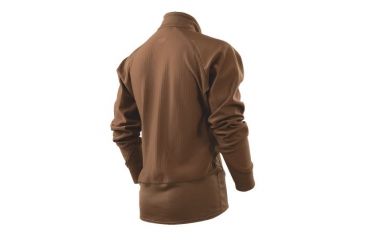 Image of Tru-Spec 24-7 Cross-Fit 1/4 Zip Grid Fleece Shirt, COYOTE, 2XL 2424007