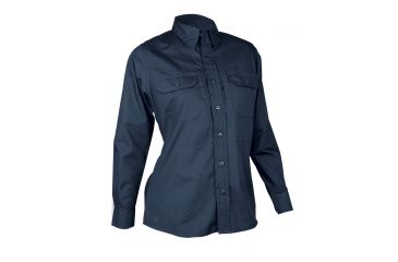 Image of Tru-Spec 24-7 Series Long Sleeve Dress Shirt, Navy, Medium Regular, 1426004