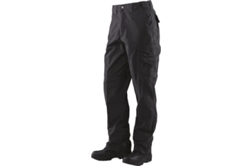 Image of TRU-SPEC 24-7 Series Tactical Teflon Pants - Mens, PolyCotton Ripstop, Black, Waist 28 in, Inseam 32 in, 1062002