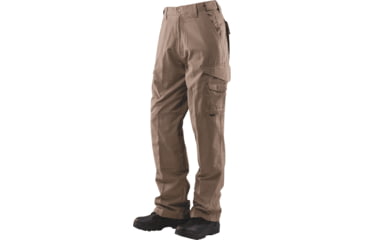 Image of TRU-SPEC 24-7 Series Tactical Teflon Pants - Mens, PolyCotton Ripstop, Coyote, Waist 28 in, Inseam 32 in, 1063002