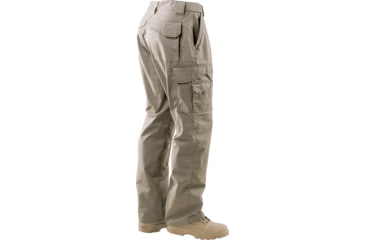 Image of TRU-SPEC 24-7 Series Tactical Teflon Pants - Mens, PolyCotton Ripstop, Khaki, Waist 28 in, Inseam 32 in, 1060002