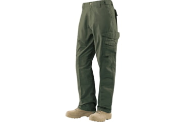 Image of TRU-SPEC 24-7 Series Tactical Teflon Pants - Mens, PolyCotton Ripstop, Ranger Green, Waist 30 in, Inseam 32 in, 1042003